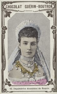Imperatrice vedova di Russia da French School