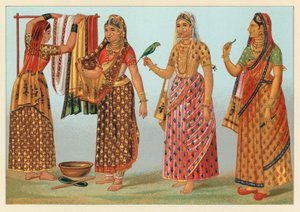 Costume indiano da French School
