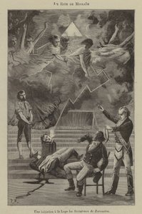 Iniziazione in una loggia del Rito di Misraim