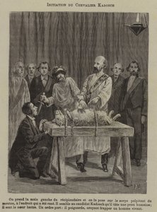 Iniziazione di un Cavaliere Kadosch da French School