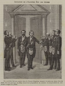 Iniziazione di un Eletto dei Quindici da French School