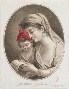 Institutrice Repubblicana, c.1789 da French School