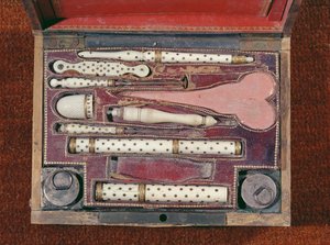 Cassetta degli strumenti per le vaccinazioni, c.1820