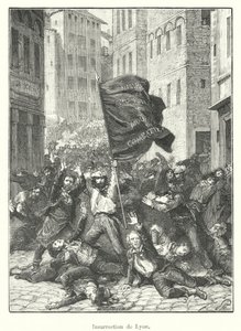 Insurrezione di Lione da French School