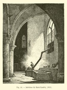 Interno di Saint-Landry, 1825