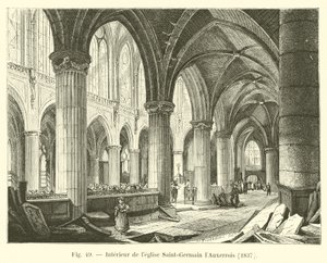 Interno della chiesa Saint-Germain l