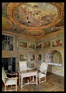 Interno della Salle Louis XIV o della Salle de Bain da French School