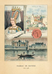 Isabeau di Baviera da French School
