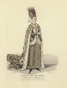 Isabeau di Baviera, moglie di Carlo VI di Francia
