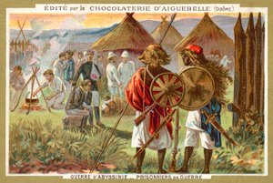 Prigionieri di guerra italiani, Prima guerra italo-etiopica da French School