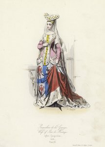 Jacqueline de la Grange, moglie di Jean de Montagu, Gran Maestro di Francia da French School