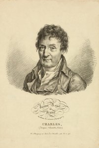 Jacques Alexandre César Charles, 1820 da French School