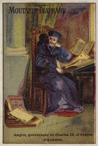 Jacques Amyot, scrittore e traduttore rinascimentale francese e vescovo di Auxerre da French School