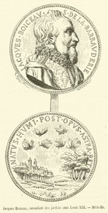 Jacques Boiceau, intendente dei giardini sotto Luigi XIII, Medaglia da French School