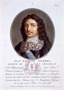 Jean-Baptiste Colbert, Marchese di Seignelay, da Portraits des grands hommes, femmes illustres, et sujets memorables de France, pubblicato 1787-92