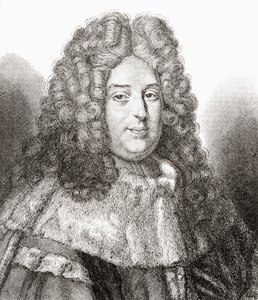 Jean Bouhier, 1673 - 1746. Magistrato francese, giurista, storico, traduttore, bibliofilo e studioso. Da Les Heures Libres pubblicato nel 1908