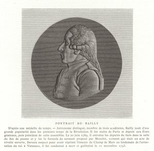 Jean Sylvain Bailly, astronomo, matematico e politico rivoluzionario francese da French School
