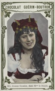 Jeanne Granier, in Madame le Diable da French School