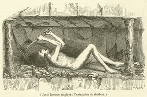 Giovane uomo impiegato nell