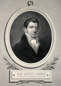 Johann Baptist Cramer inciso da Alfred Lemoine da French School