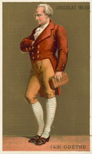 Johann Wolfgang von Goethe, poeta, romanziere e drammaturgo tedesco da French School