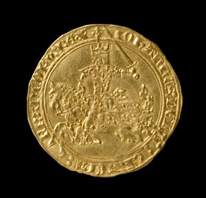 Giovanni II Il Buono (1319-64) Re di Francia, Franco a Cavallo, 1350-64 (dritto)