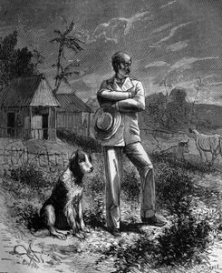 Joseph Lakanal (1762 - 1845), politico francese nella sua piantagione nella Baia di Mobile da French School