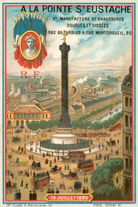 Colonna di Luglio che commemora la Rivoluzione Francese del 1830, Parigi