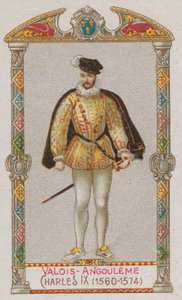 Re Carlo IX di Francia da French School