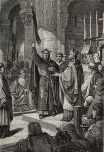 Re Luigi VII (1120-1180) prende l