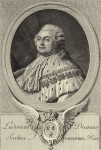 Re Luigi XVI di Francia da French School