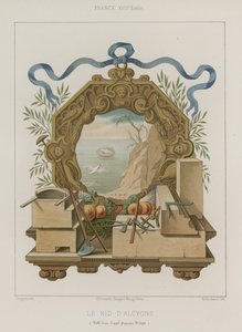 Nido di martin pescatore da French School