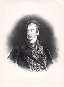 Klemens Wenzel Nepomuk Lothar (1773-1859) Principe di Metternich-Winneburg, c.1815 da French School