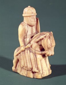 Cavaliere da un set di scacchi