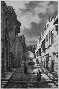 Via dei Cavalieri a Rodi, da La Syrie d