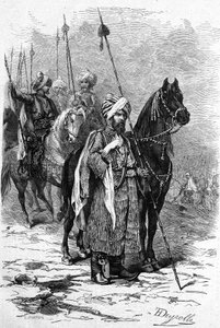 Soldati curdi nel 1877 durante la Guerra d