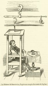 La Balance de Sanctorius (incisione)