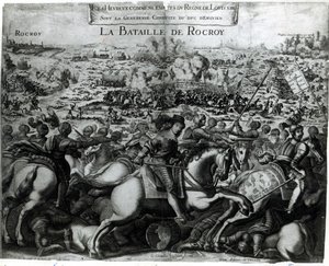 La Battaglia di Rocroy da French School