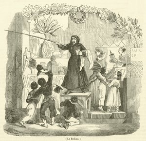 La Befana (incisione) da French School