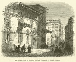 La Casa de Gralla, sulla piazza di Courcelles, a Barcellona da French School