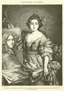 La Contessa di Feuquieres, figlia di Pierre Mignard da French School