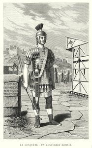 La conquista, un centurione romano da French School