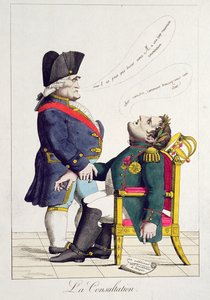 La Consultazione, maggio 1815 da French School