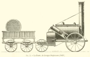 La Fusée, di Georges Stephenson da French School
