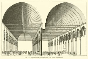 La Grand-Salle del Palazzo, Fac-simile di un
