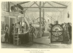 La Luce Elettrica durante l