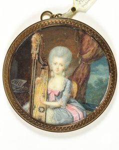 La Marchesa de Montesson da French School