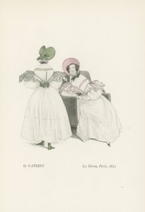La Mode, Parigi, 1831 da French School