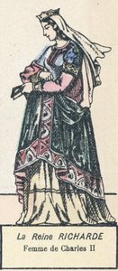 La Regina Richarde, Moglie di Carlo II da French School