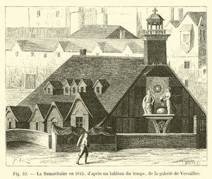 La Samaritaine nel 1615, da un quadro dell